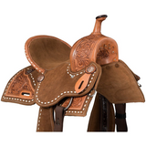 New! Silver Royal Youth SB Barrel Saddle Western Saddle