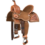 New! Silver Royal Youth SB Barrel Saddle Western Saddle