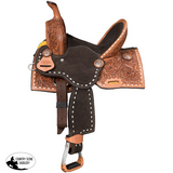 New! Silver Royal Youth Short Go Barrel Saddle Western Saddle