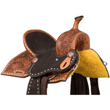 New! Silver Royal Youth Short Go Barrel Saddle Western Saddle