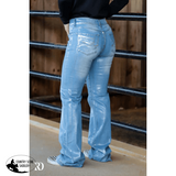 New! SILVER WASHED METALLIC SIGNATURE TROUSERS - Country Scene Saddlery and Pet Supplies