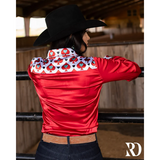 New! SPADES SATIN PERFORMANCE RODEO SHIRT Western Style
