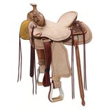 New! *SPECIAL ORDER* Rough Out Roper Saddle - Country Scene Saddlery and Pet Supplies