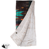 NEW! Spirit Turquoise Sherpa Blanket - Country Scene Saddlery and Pet Supplies