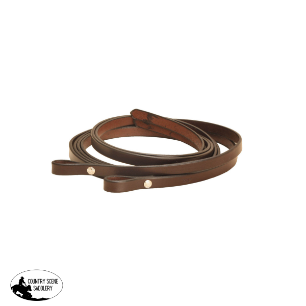 New! Split Reins Bridle Leather 5/8’’ Dark Oil