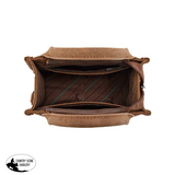 New! Spur Embroidered Mini Tote / BROWN - tote bag