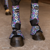 New! STAMPEDE AZTEC SPLINT BOOT (PAIR) - Country Scene Saddlery and Pet Supplies