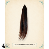 New! Standard Length - LIVER CHESTNUT - Horse Tails