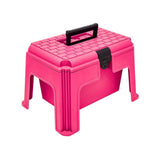 Step-Up Tack Box, Pink - Country Scene Saddlery and Pet Supplies