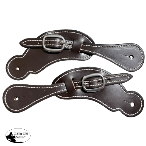 New! Studmaster Western Spur Straps with Stitching spur strap