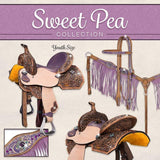 Silver Royal Sweet Pea collection - Country Scene Saddlery and Pet Supplies
