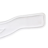 New! Syd Hill Anatomical Leather Dressage Girth - White Backing