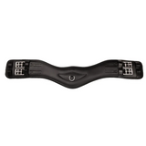 New! Syd Hill Anatomical Leather Dressage Girth - White Backing