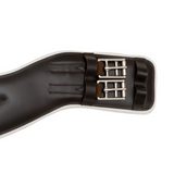 New! Syd Hill Anatomical Leather Dressage Girth - White Backing