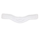New! Syd Hill Anatomical Leather Dressage Girth - White Backing