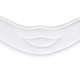 New! Syd Hill Anatomical Leather Dressage Girth - White Backing