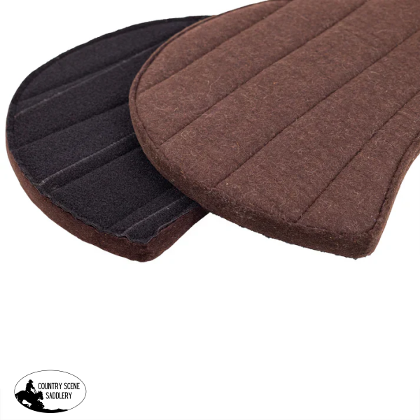 New! Syd Hill Barkley Premium Wool Felt Panels Black / 15 saddle accessores