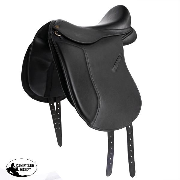 Syd Hill Bentley Pony Show Saddle - Deep Seat 14 / Black Saddles