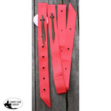 New! Syd Hill Billet Strap And Latigo Red
