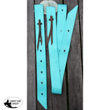 New! Syd Hill Billet Strap And Latigo Teal.