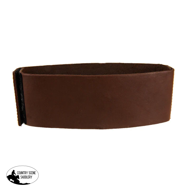 New! Syd Hill Blevin Buckle Cover leather Brown brown / Leather saddle accessores