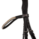 New! Syd Hill Convertible Bridle- Havana Endurance Bridle