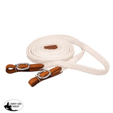 New! Syd Hill Cotton Stockman Reins Chestnut Stock Reins