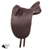 New! Syd Hill Fitzroy Stock Saddle - SHX Adjustable Tree BK 15 / Havana