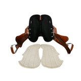 New! Syd Hill Gibson Half Breed Saddle, Roughout Leather – SHXP Adjustable Tree and Panels - Country Scene Saddlery and Pet Supplies
