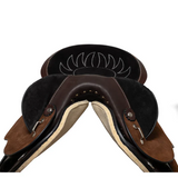 New! Syd Hill Gibson Half Breed Saddle Roughout Leather – SHXP Adjustable Tree and Panels