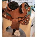 New! Syd Hill Gibson Half Breed Saddle, Roughout Leather – SHXP Adjustable Tree and Panels - Country Scene Saddlery and Pet Supplies