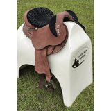 New! Syd Hill Gibson Half Breed Saddle, Roughout Leather – SHXP Adjustable Tree and Panels - Country Scene Saddlery and Pet Supplies
