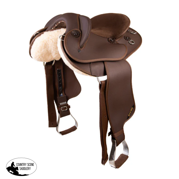New! Syd Hill Half Breed Saddle - Non Adjustable Tree