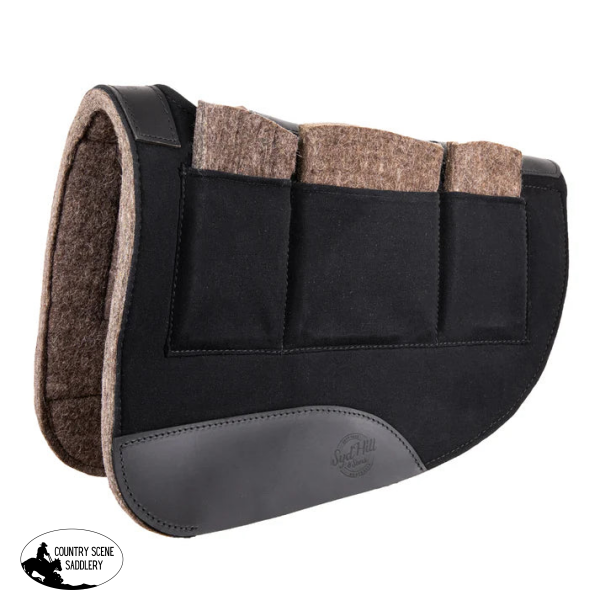 New! Syd Hill Hybrid Barrel Saddle Pad Western Saddle Pad