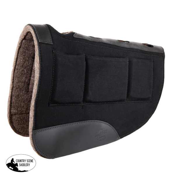 New! Syd Hill Hybrid Barrel Saddle Pad Western Saddle Pad