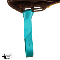 New! Syd Hill Latigo Strap Teal.