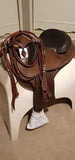 Syd Hill Premium Half Breed with Adjustable Tree Leather - Country Scene Saddlery and Pet Supplies