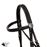 New! Syd Hill PVC Hanovarian Bridle with Reins Great work bridle. - Country Scene Saddlery and Pet Supplies
