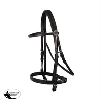 New! Syd Hill Pvc Matte Race Bridle With Cavesson Noseband & Loop Reins Barcoo Bridles -Stock