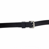 NEW! Syd Hill PVC SS Buckle End Reins-BLACK - Country Scene Saddlery and Pet Supplies