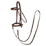 NEW! Syd Hill Raised Show Snaffle- Black - Country Scene Saddlery and Pet Supplies
