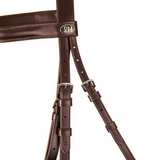 NEW! Syd Hill Raised Show Snaffle- Black barcoo Bridles -Stock bridles
