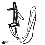 NEW! Syd Hill Raised Show Weymouth- Black barcoo Bridles -Stock bridles