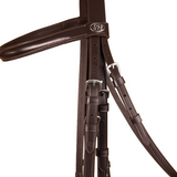 NEW! Syd Hill Raised Show Weymouth- Havana barcoo Bridles -Stock bridles