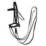 NEW! Syd Hill Raised Show Weymouth- Havana barcoo Bridles -Stock bridles