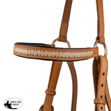 New! Syd Hill Rawhide Browband Barcoo Bridle Head Barcoo Bridles -Stock Bridles