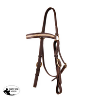 New! Syd Hill Rawhide Browband Barcoo Bridle Head Barcoo Bridles -Stock Bridles