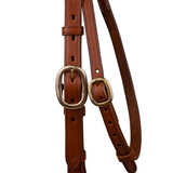 NEW! Syd Hill Rawhide Browband Barcoo Bridle Head Havana - Country Scene Saddlery and Pet Supplies