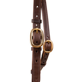 NEW! Syd Hill Rawhide Browband Barcoo Bridle Head-Havana barcoo Bridles -Stock bridles