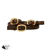 New! Syd Hill Stock Reins- Havana - Country Scene Saddlery and Pet Supplies